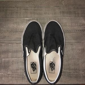 Grey Vans Slip-ons